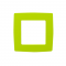 PRIME 1 GANG FRAME IP20 LIGHT GREEN 1000119008