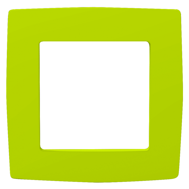 PRIME 1 GANG FRAME IP20 LIGHT GREEN 1000119008 PRIME 1 GANG FRAME IP20 LIGHT GREEN 1000119008