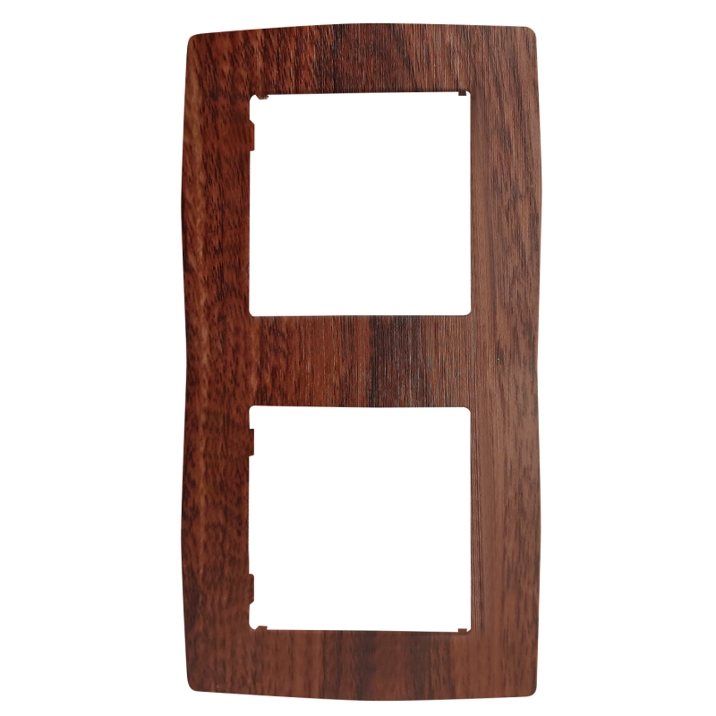 PRIME 2 GANG FRAME IP20 WOOD 1000119106