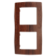 PRIME 2 GANG FRAME IP20 WOOD 1000119106