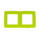 PRIME 2 GANG FRAME IP20 LIGHT GREEN 1000119108 PRIME 2 GANG FRAME IP20 LIGHT GREEN 1000119108