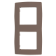 PRIME 2 GANG FRAME IP20 BEIGE 1000119111
