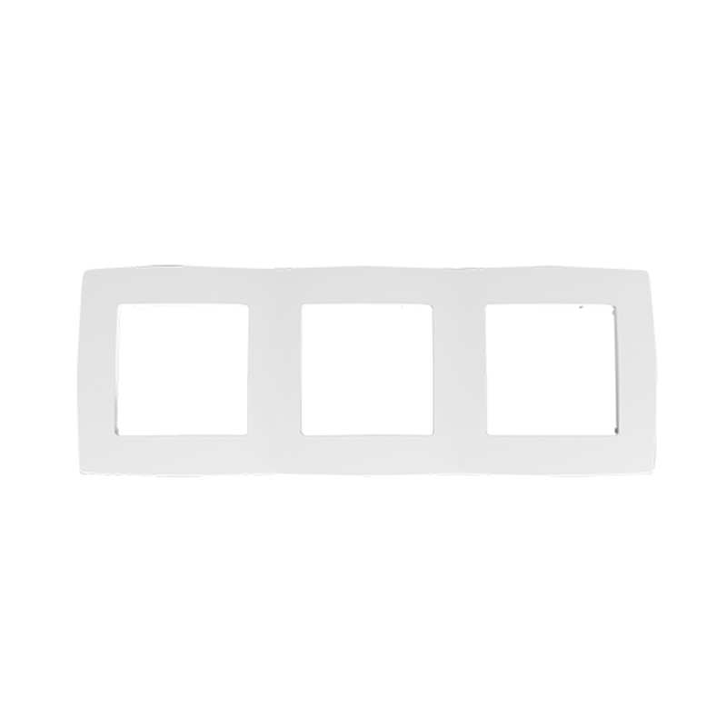 PRIME 3 GANG FRAME IP20 WHITE 1000119201