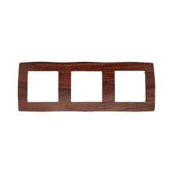 PRIME 3 GANG FRAME IP20 WOOD 1000119206 PRIME 3 GANG FRAME IP20 WOOD 1000119206