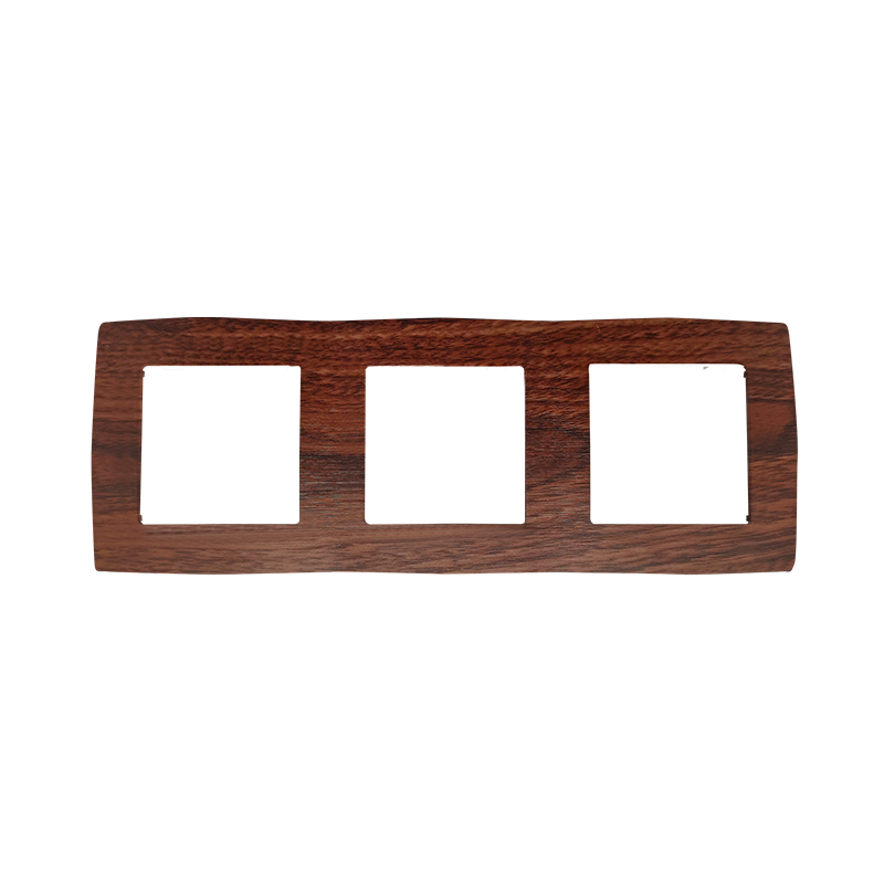 PRIME 3 GANG FRAME IP20 WOOD 1000119206