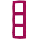 PRIME 3 GANG FRAME IP20 PINK 1000119207