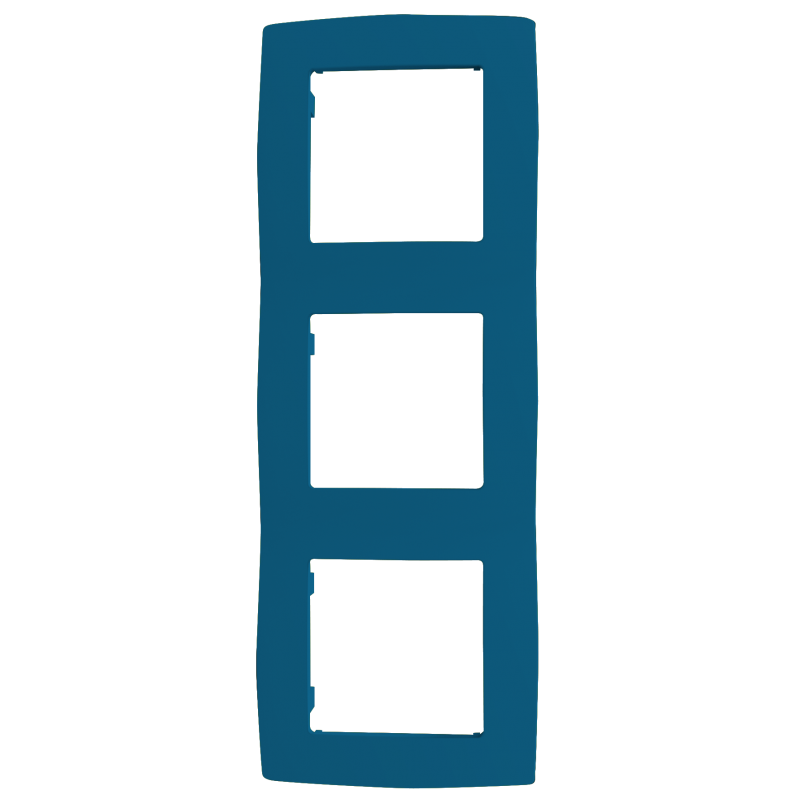 PRIME 3 GANG FRAME IP20 AZURE 1000119209