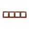 PRIME 4 GANG FRAME IP20 WOOD 1000119306