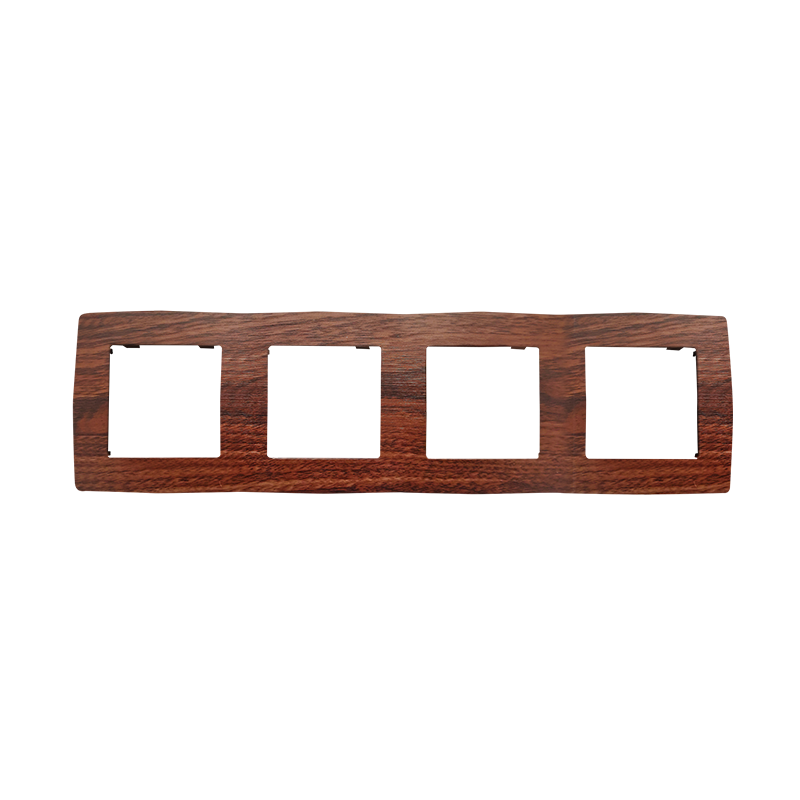 PRIME 4 GANG FRAME IP20 WOOD 1000119306