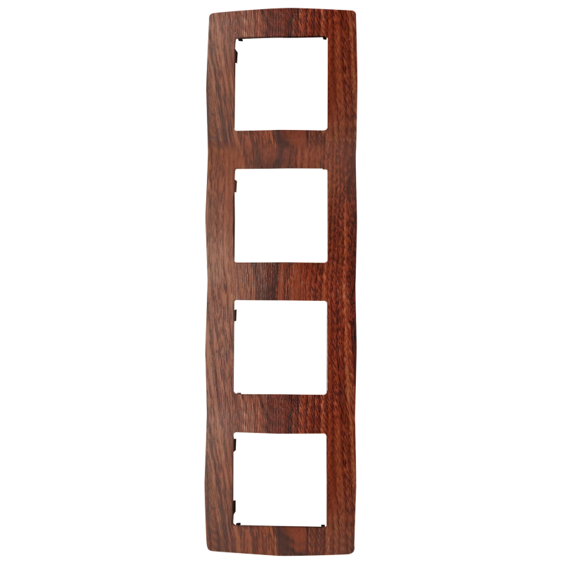 PRIME 4 GANG FRAME IP20 WOOD 1000119306
