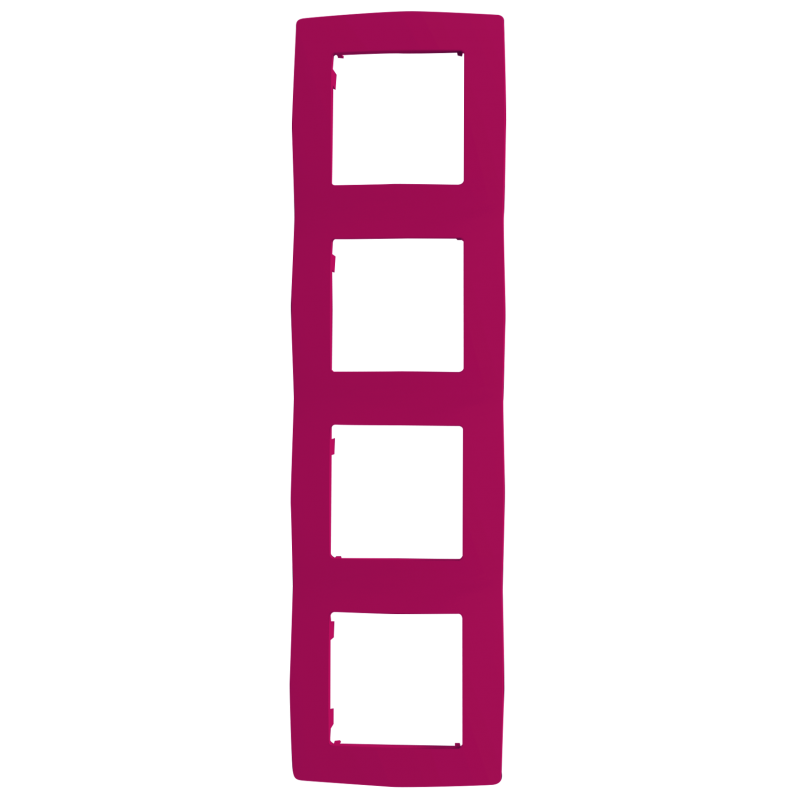 PRIME 4 GANG FRAME IP20 PINK 1000119307