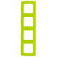 PRIME 4 GANG FRAME IP20 LIGHT GREEN 1000119308
