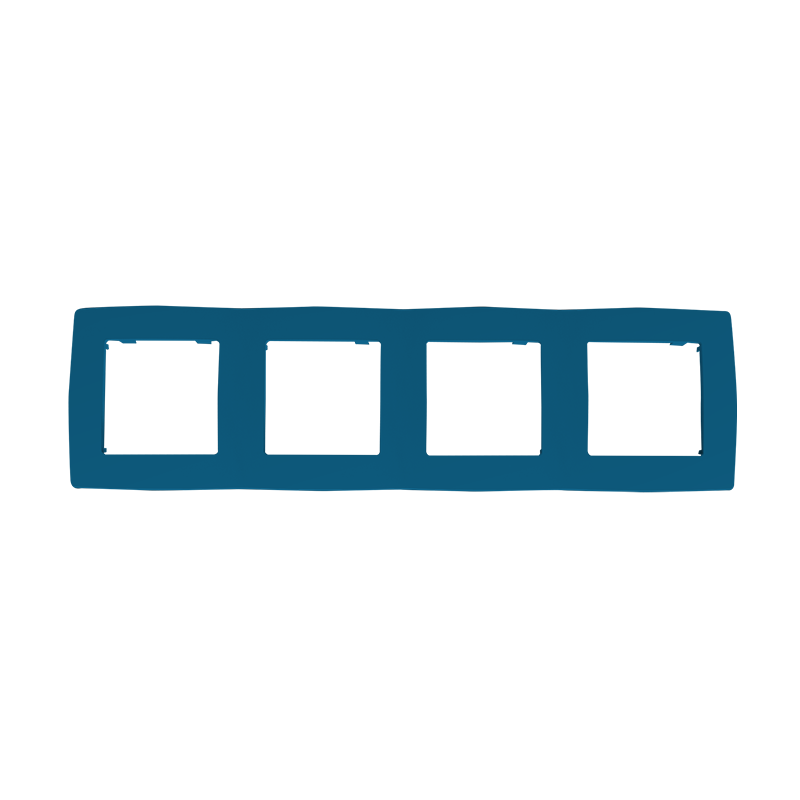 PRIME 4 GANG FRAME IP20 AZURE 1000119309