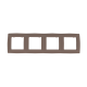 PRIME 4 GANG FRAME IP20 BEIGE 1000119311