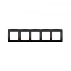 PRIME 5 GANG FRAME IP20 MATT ANTHRACITE 1000119405