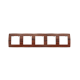PRIME 5 GANG FRAME IP20 WOOD 1000119406