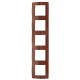 PRIME 5 GANG FRAME IP20 WOOD 1000119406