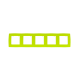 PRIME 5 GANG FRAME IP20 LIGHT GREEN 1000119408 PRIME 5 GANG FRAME IP20 LIGHT GREEN 1000119408