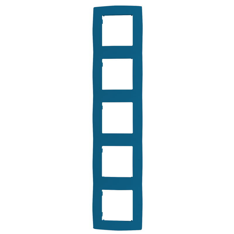 PRIME 5 GANG FRAME IP20 AZURE 1000119409