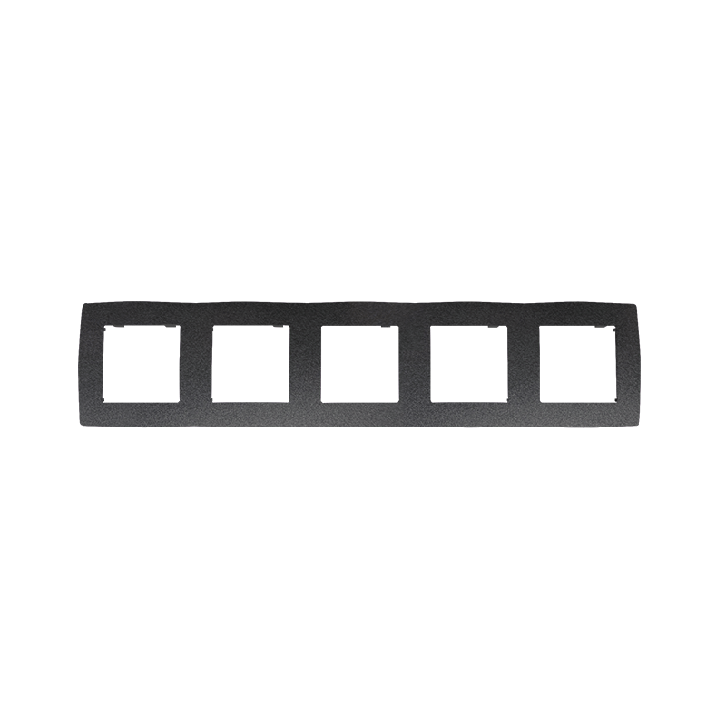PRIME 5 GANG FRAME IP20 GREY 1000119410