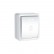 MURATA 1 GANG PUSH BUTTON SWITCH  amp  LED LAMP (12VAC) 