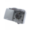 ΑRΜΥ DOUBLE SCHUKO SOCKET WITH SAFETY SHUTTER WALL MOUΝΤED WATERPROOF SCREWS 2x2P+E 16A 250VAC IP55 (IP54) LIGHT GREY 1000436406