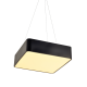 PENDANT LUMINAIRE LED 40W 3200LM 3000K BLACK METAL 48X48XH140CM EMERY V28LEDP48BK