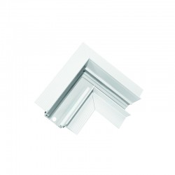 MATTE WHITE 90° CORNER FOR MAGNETIC SURFACE/PENDANT TRACK MS90W