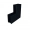 MATTE BLACK 90° INNER CORNER FOR MAGNETIC SURFACE/PENDANT TRACK MS90INB