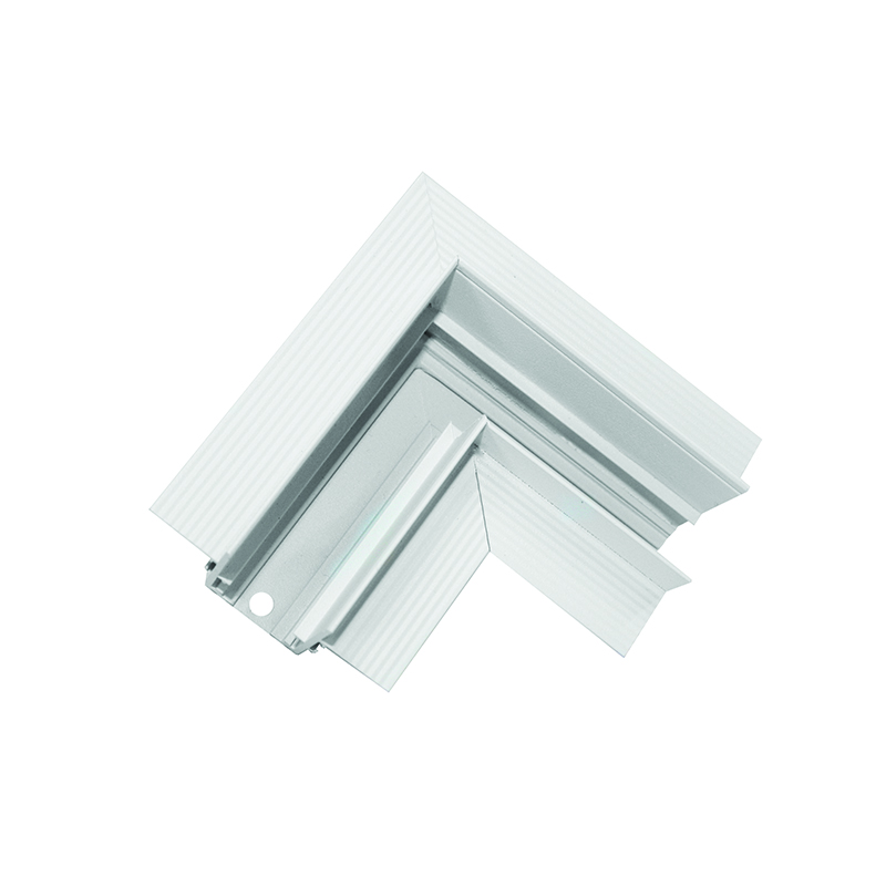 MATTE WHITE 90° CORNER FOR MAGNETIC TRIMLESS TRACK MT90W