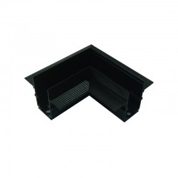 MATTE BLACK 90° CORNER FOR MAGNETIC TRIMLESS TRACK MT90B MATTE BLACK 90° CORNER FOR MAGNETIC TRIMLESS TRACK MT90B