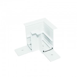 MATTE WHITE 90° CORNER FOR MAGNETIC RECESSED TRACK MR90W