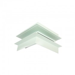 MATTE WHITE 90° OUTER CORNER FOR MAGNETIC TRIMLESS TRACK MT90OUW