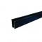 MAGNETIC RECESSED TRACK 48V DC 1M MATTE BLACK MR1MB