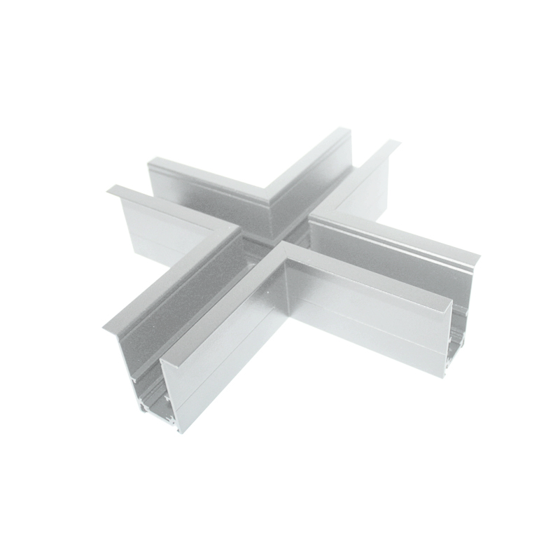 MATTE WHITE CONNECTOR + FOR MAGNETIC RECESSED TRACK MRCROSSW MATTE WHITE CONNECTOR + FOR MAGNETIC RECESSED TRACK MRCROSSW