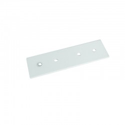 MATTE WHITE METAL CONNECTOR FOR SURFACE/RECCESED MAGNETIC TRACK MCSRW