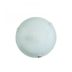 PHASING OUT CEILING LAMP D30 WHITE GLASS KACY XD059300