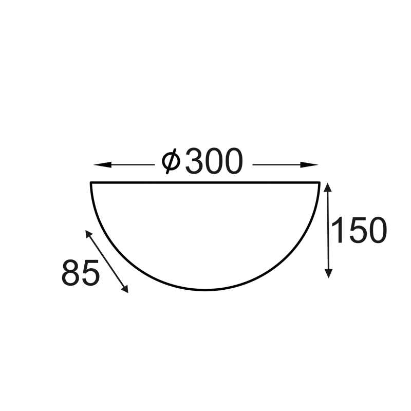 PHASING OUT CEILING LAMP D30 WHITE GLASS KACY XD0593002 PHASING OUT CEILING LAMP D30 WHITE GLASS KACY XD0593002