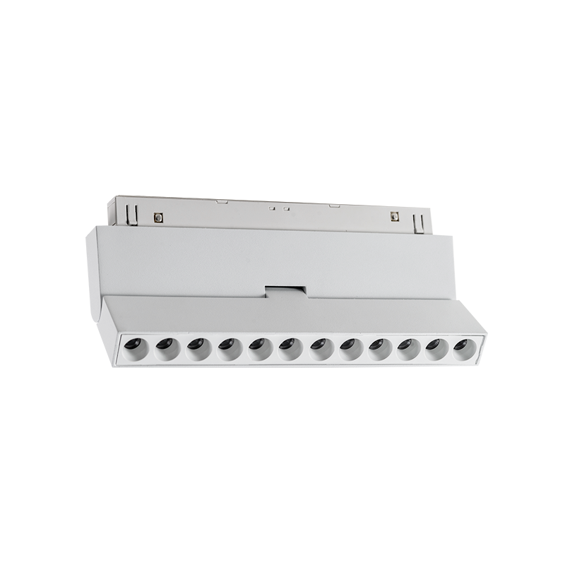 MATTE WHITE MAGNETIC MOVABLE LINEAR 48V DC 12W 3000K 1000LM 24° OSRAM RA90 L220MM MEYEM1230W