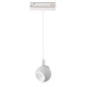 MATTE WHITE MAGNETIC PENDANT LUMINAIRE 48V DC 12W 3000K 1000LM 36° OSRAM RA90 Φ100 134MM IONAP1230W MATTE WHITE MAGNETIC PENDANT LUMINAIRE 48V DC 12W 3000K 1000LM 36° OSRAM RA90 Φ100 134MM IONAP1230W