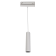 MATTE WHITE MAGNETIC PENDANT LUMINAIRE 48V DC 9W 4000K 1030LM 36° OSRAM RA90 Φ50 220MM HUBEP940W