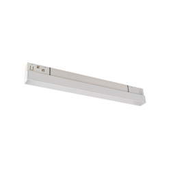 MATTE WHITE MAGNETIC LINEAR 48V DC 10W 3000K 800LM 110° OSRAM RA90 L300MM LUCCA1030W