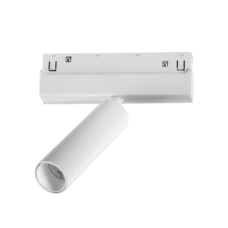 MATTE WHITE MAGNETIC MINI SPOT 48V DC 8W 4000K 850LM 24° OSRAM RA90 Φ30 110MM HUBEM840W MATTE WHITE MAGNETIC MINI SPOT 48V DC 8W 4000K 850LM 24° OSRAM RA90 Φ30 110MM HUBEM840W