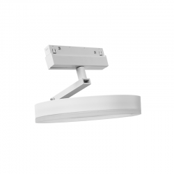 MATTE WHITE MAGNETIC LUMINAIRE 48V DV 12W 4000K 700LM 90° OSRAM RA90 Φ200 33MM MARION1240W
