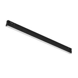 MATTE BLACK MAGNETIC LINEAR 48V DC 20W 4000K 1750LM 110° OSRAM RA90 L600MM LUCCA2040B