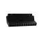 MATTE BLACK MAGNETIC MOVABLE LINEAR 48V DC 12W 4000K 1080LM 24° OSRAM RA90 L220MM MEYEM1240B