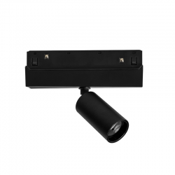 MATTE BLACK MAGNETIC MINI SPOT 48V DC 6W 3000K 600LM 24° OSRAM RA90 Φ30 60MM HUBEM630B MATTE BLACK MAGNETIC MINI SPOT 48V DC 6W 3000K 600LM 24° OSRAM RA90 Φ30 60MM HUBEM630B