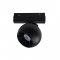 MATTE BLACK MAGNETIC SPOT 48V DC 12W 3000K 1000LM 36° OSRAM RA90 Φ100 134MM IONA1230B