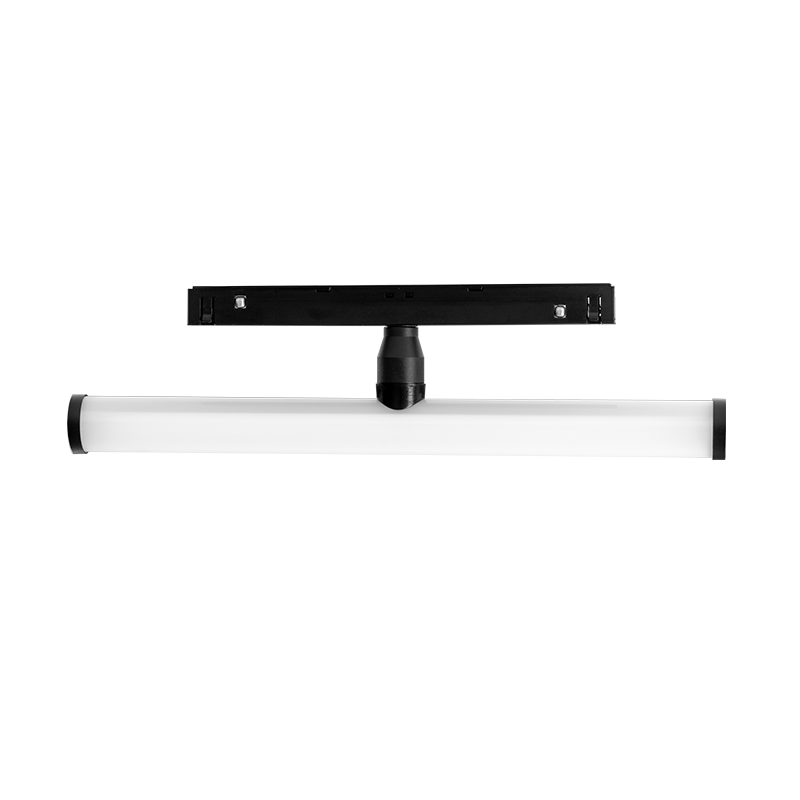 MATTE BLACK MAGNETIC LUMINAIRE 48V DC 6W 3000K 560LM 150° Χ 100° OSRAM RA90 Φ28Χ300MM CODY630B