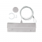 PENDANT KIT FOR COSMO20 W, COSMO40 W (WHITE MAGNETIC ADAPTOR+2M STEEL WIREWITH CLIP) COSMOPKW